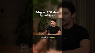 Telegram CEO Durov about fears of death