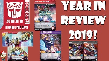 Transformers TCG Year in Review 2019 (Transformers TCG Rewind 2019)