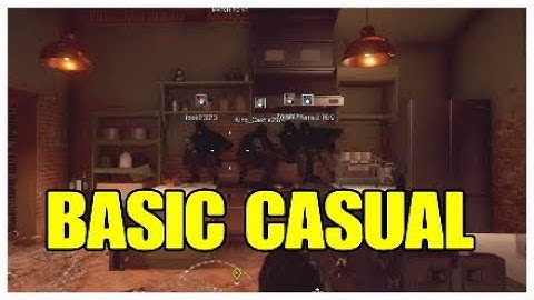 Messing around in casual--Funny Moments R6 Siege