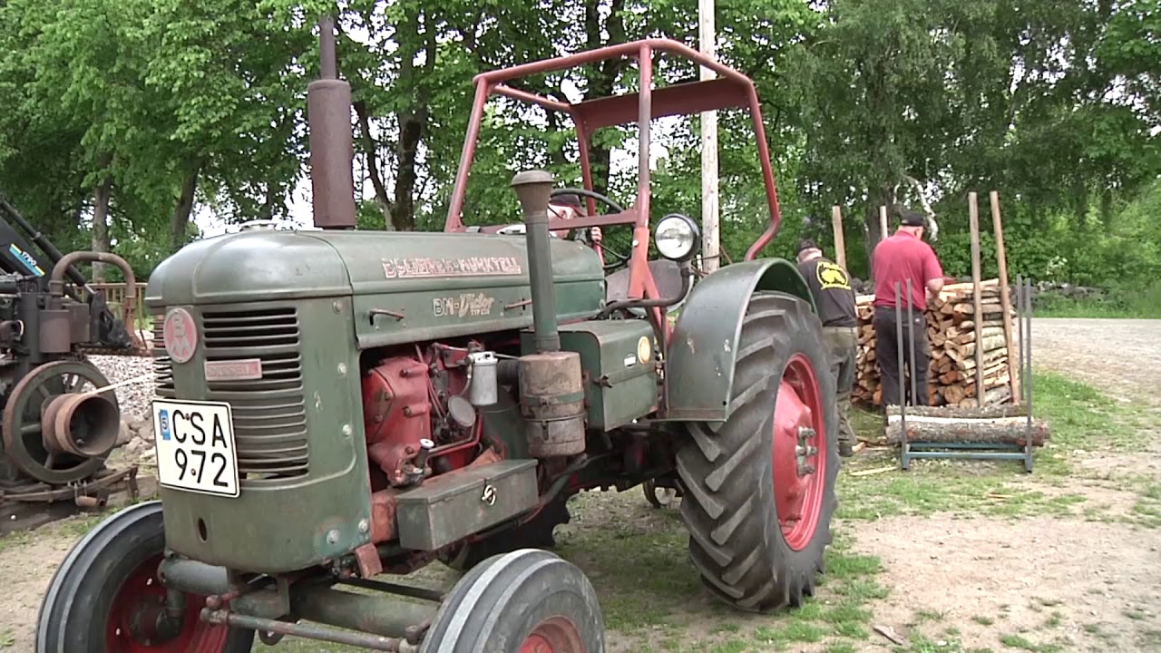 Veterantraktorträff i Västra Tunhem