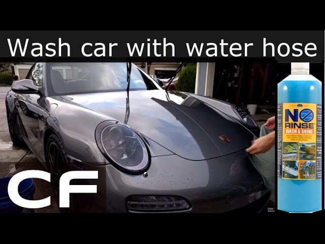 Optimum No Rinse Wash and Shine – First Use – Car Indicators