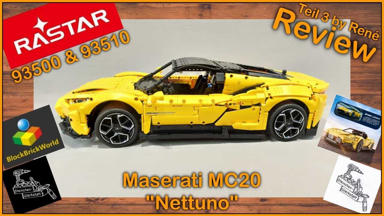 da sollte sich Lego eine Scheibe von abschneiden | Review | Lizenz Produkt von Rastar Maserati MC20