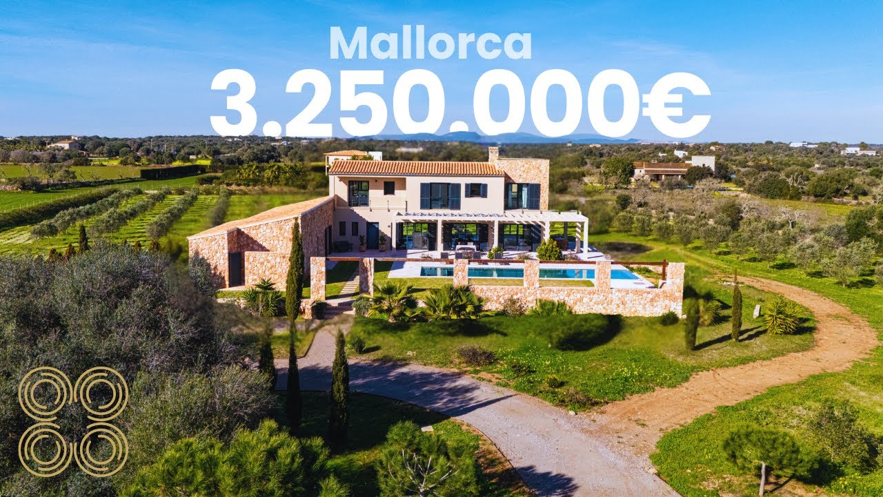 Продается вилла Olive Groove Finca в Сес-Салинес, Майорка.