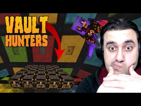 ماين كرافت لغز مكعب الالوان Vault Hunter 8