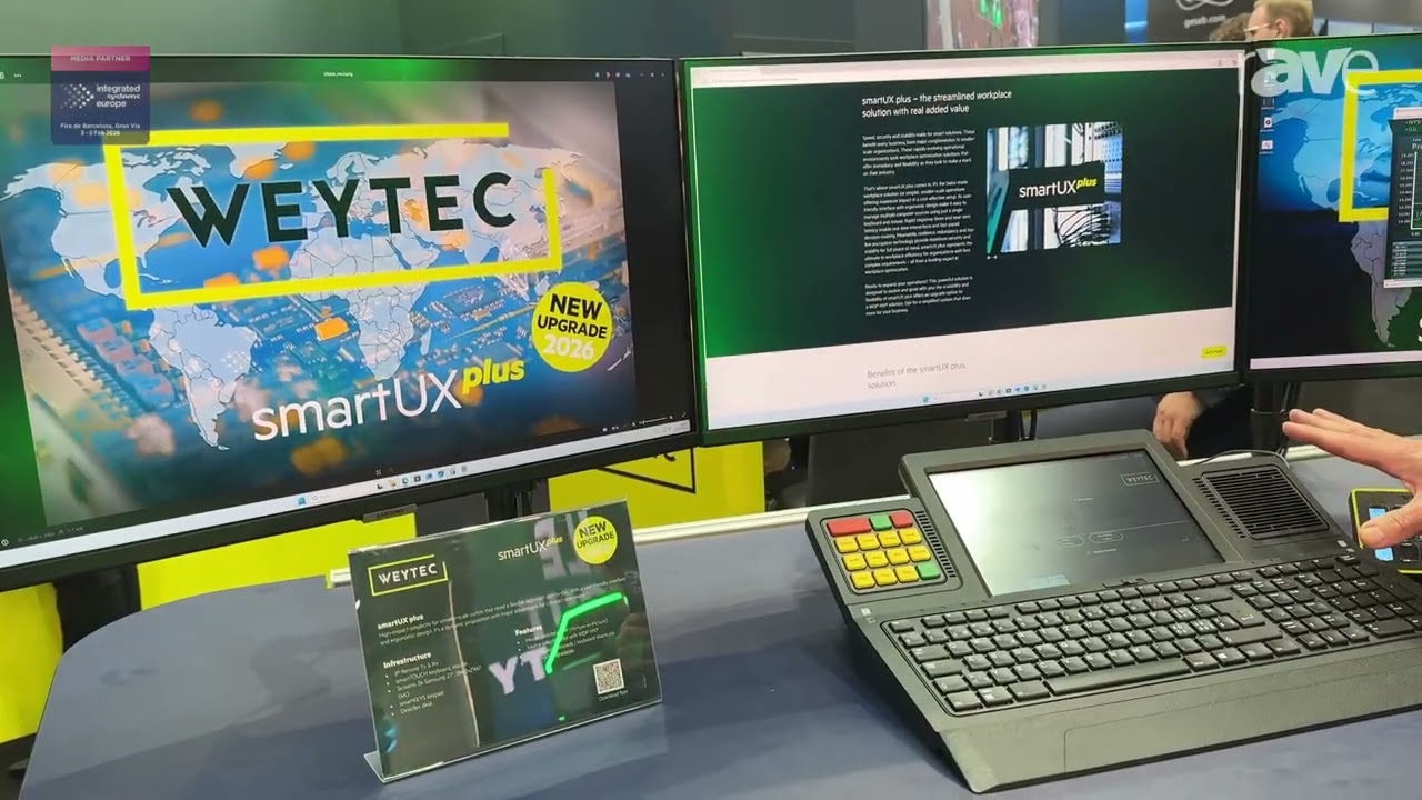 ISE 2026: WEYTEC Presents smartUX plus KVM Solution