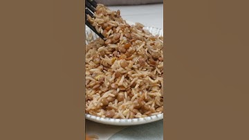 Instant Pot Lentils & Rice (Mujadara) #shorts