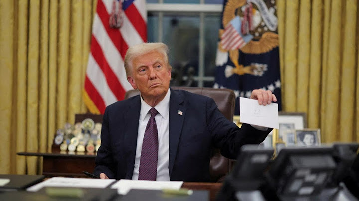 LIVE: President Trump signs executive order banning transgender athletes in sports