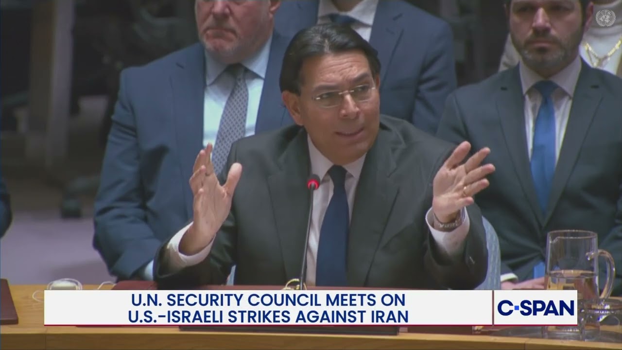 Israeli Ambassador Slams Iran at U.N. Security Council Meeting