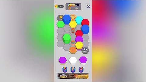 Hexa sort Level 140 Solution Walkthrough 