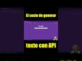 API 💰 El TRUCO para generar TEXTO más BARATO y RÁPIDO