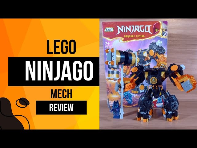 Lego Ninjago Cole's Elemental Earth Mech 71806 Review - YouTube