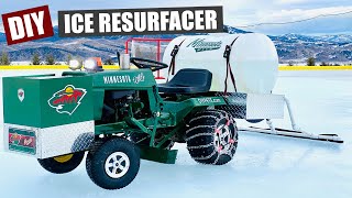 DIY Backyard Ice Resurfacer