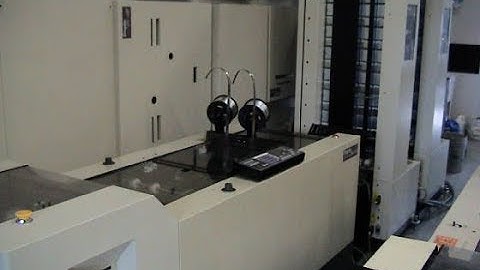 DUPLO DC10000S COLLATOR BOOKLETMAKER TEST RUN NUMBER 1