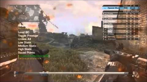 Gameplay COD Ghost with hack