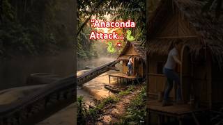 Anaconda Attack Turns Into Luxury Life! #shorts #youtubeshorts #anaconda #snake