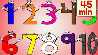 Numbers and Counting Song + More Kids Songs | English Tree TV