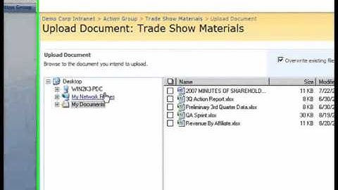 SharePoint Shepherd 2007 - Upload Multiple Library Items