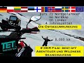 Reisebericht Motorrad Abenteuer Baltikum Finnland Norwegen Schweden no north cape yes Mehamn  CRF250