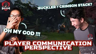 Player Communication Perspective - DOTA 2 BOOM ID