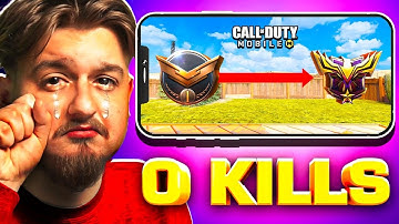 ROOKIE TO LEGENDARY WITH 0 KILLS in COD Mobile... (IMPOSSIBLE ALL IN 1 STREAM NO SLEEP CHALLENGE)