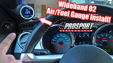 How to Install a Wideband O2 Gauge in your Car! (ProSport Gauges)