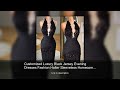 Customized Luxury Black Jersey Evening Dresses Fashion Halter Sleeveless Homecoming Dresses For