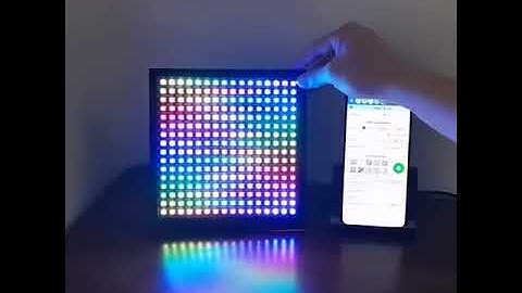 Digital Addressable 16x16 RGB LED Matrix Kits - Smart Bright LEDs
