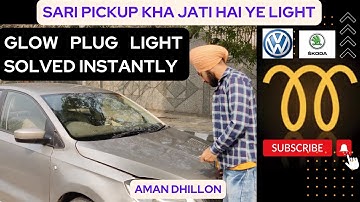 How to Fix That Annoying Skoda Rapid Glow Plug Light Flashing Instantly - No More Pickup Lag!