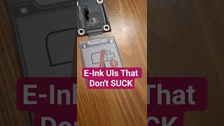 How to Make E-Ink Display UIs That Don’t Suck