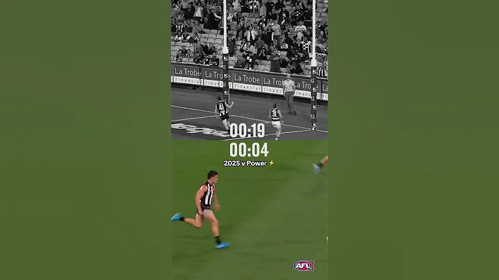 The FASTEST AFL goal ever! 👀😮‍💨