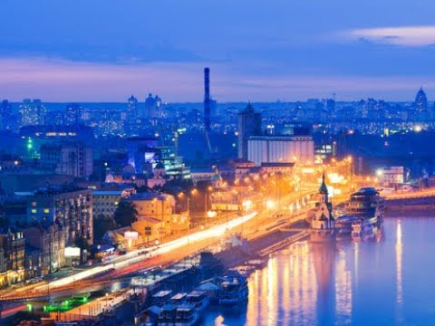 Киев время зимой