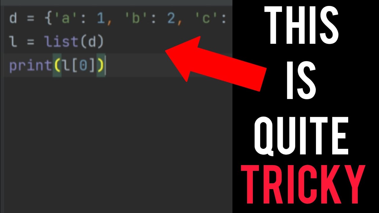 Can you find the output of this python code (PART 135) - YouTube
