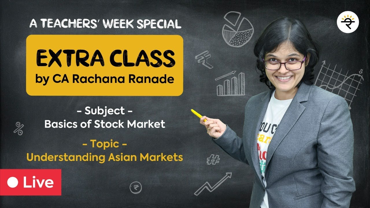 Basics of Asian Stock Markets | CA Rachana Ranade - YouTube