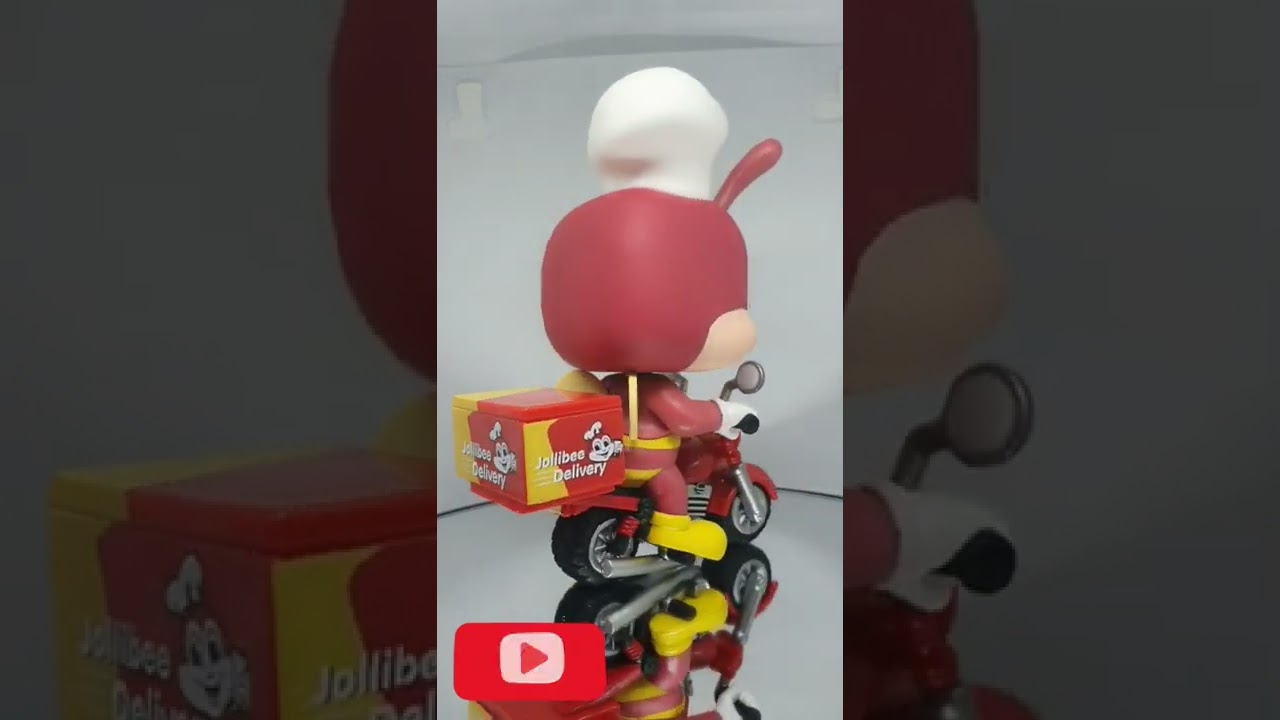 JOLLIBEE RIDER I JOLLIBEE ON DELIVERY BIKE 