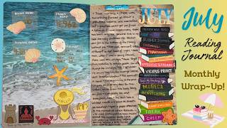 July Reading Journal Layouts Books Read