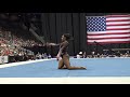 【体操】シモーネ・バイルズ 2019年アメリカ選手権 床運動