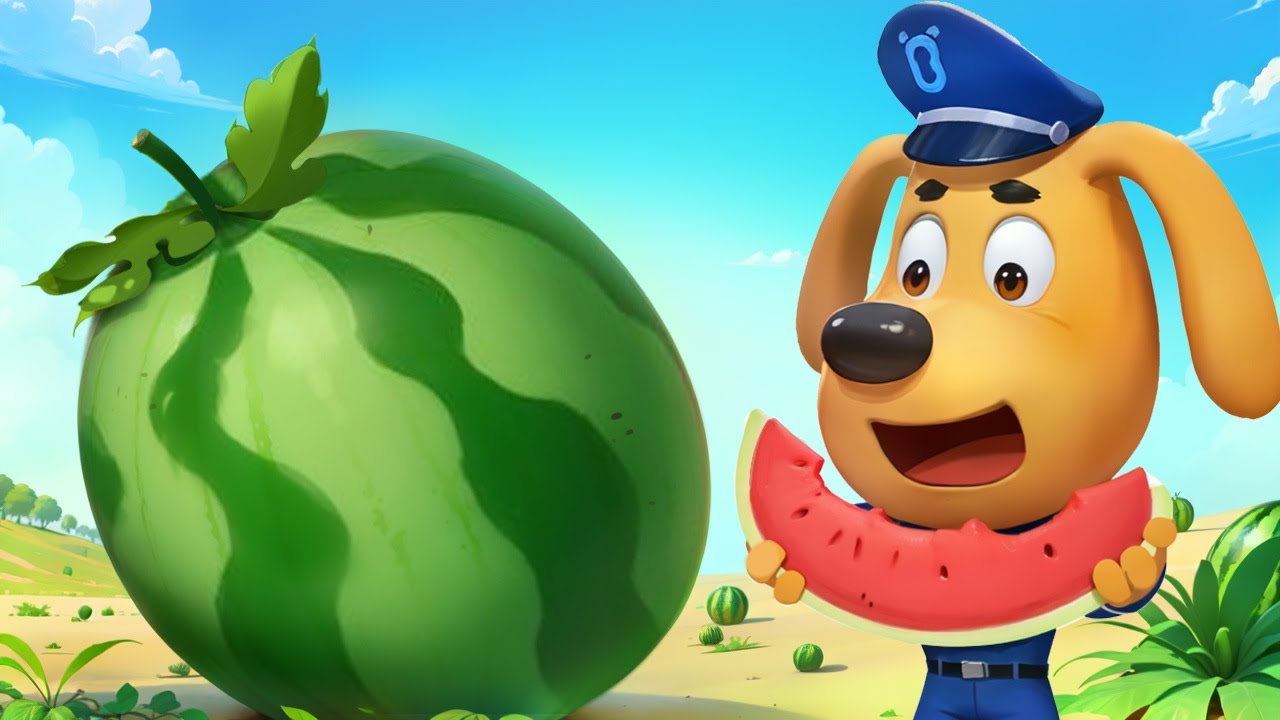 Ada Semangka yang Tumbuh di Perutku! 🍈😦| Jangan Percaya Rumor | Kartun Anak | Kepala Polisi Labrador