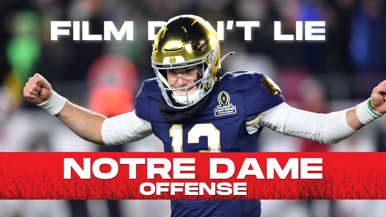WATCH: FILM DON'T LIE: Scouting Notre Dame's offense