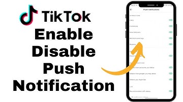 How to Enable/Disable or Turn On/Off Push Notifications on TikTok?