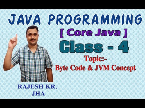 Byte Code & JVM Concept in JAVA - Class 4 - YouTube