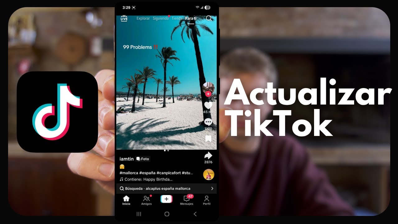 Cómo Actualizar TikTok En Android, Samsung o iPhone YouTube
