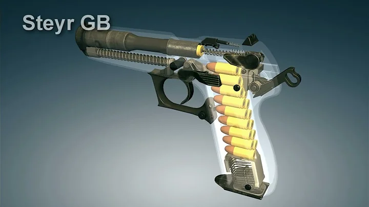 Steyr GB pistol. How it works | 3dGun