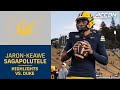 Cal QB Jaron-Keawe Sagapolutele Highlights vs. Duke