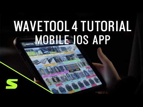 WAVETOOL 4 | How to Monitor Audio Remotely on iPad