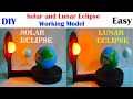 Solar And Lunar Eclipse Working Model For Science Exhibition Howtofunda Solar And Lunar Eclipse Working Model For Science Exhibition Howtofunda