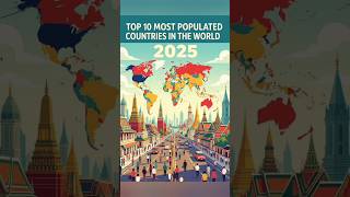 Top 10 most populated countries in the world. #GlobalStats #India #China #mrbeast #viral