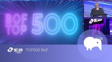 SC25 TOP500 Birds of a Feather Session