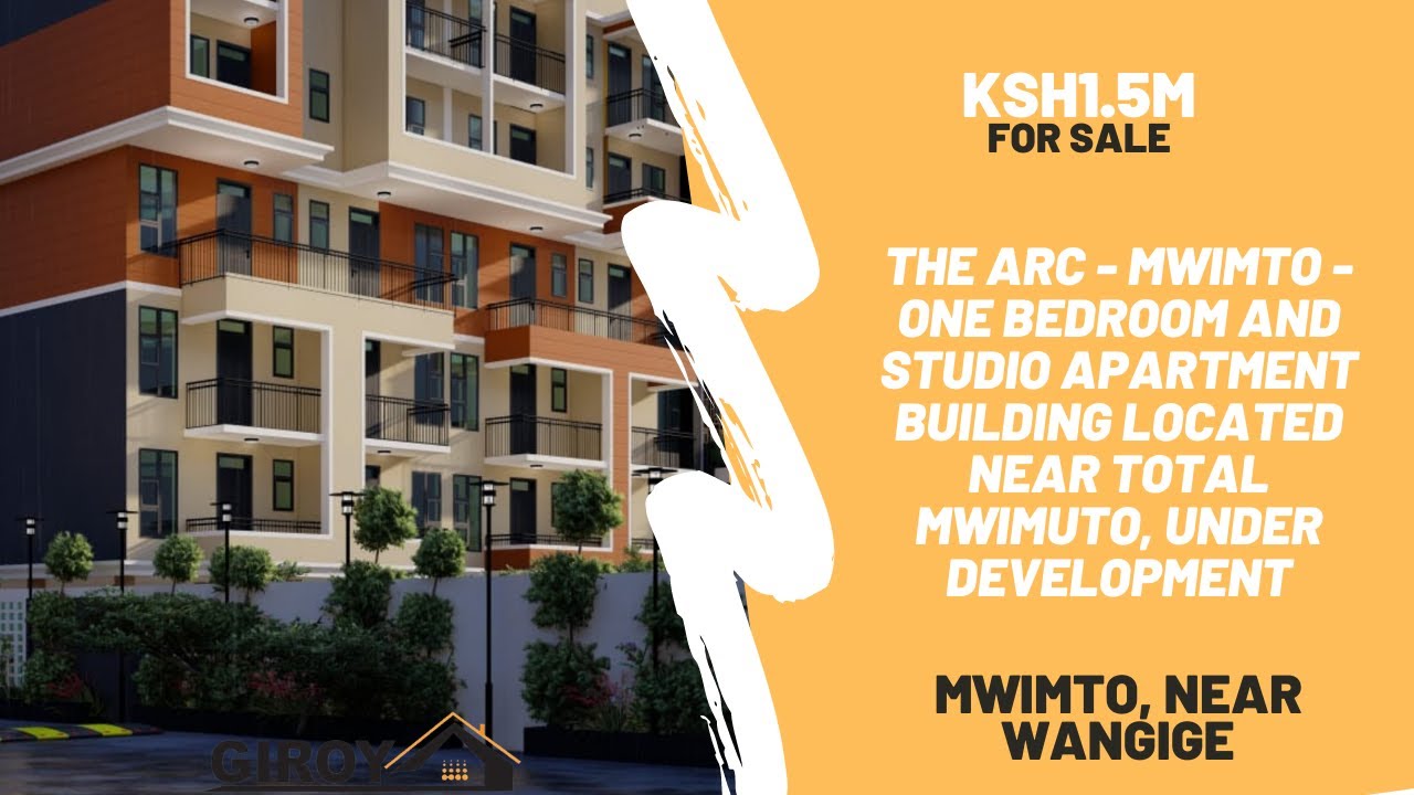 The Arc Mwimto One Bedroom and Studio Apartment Building Located