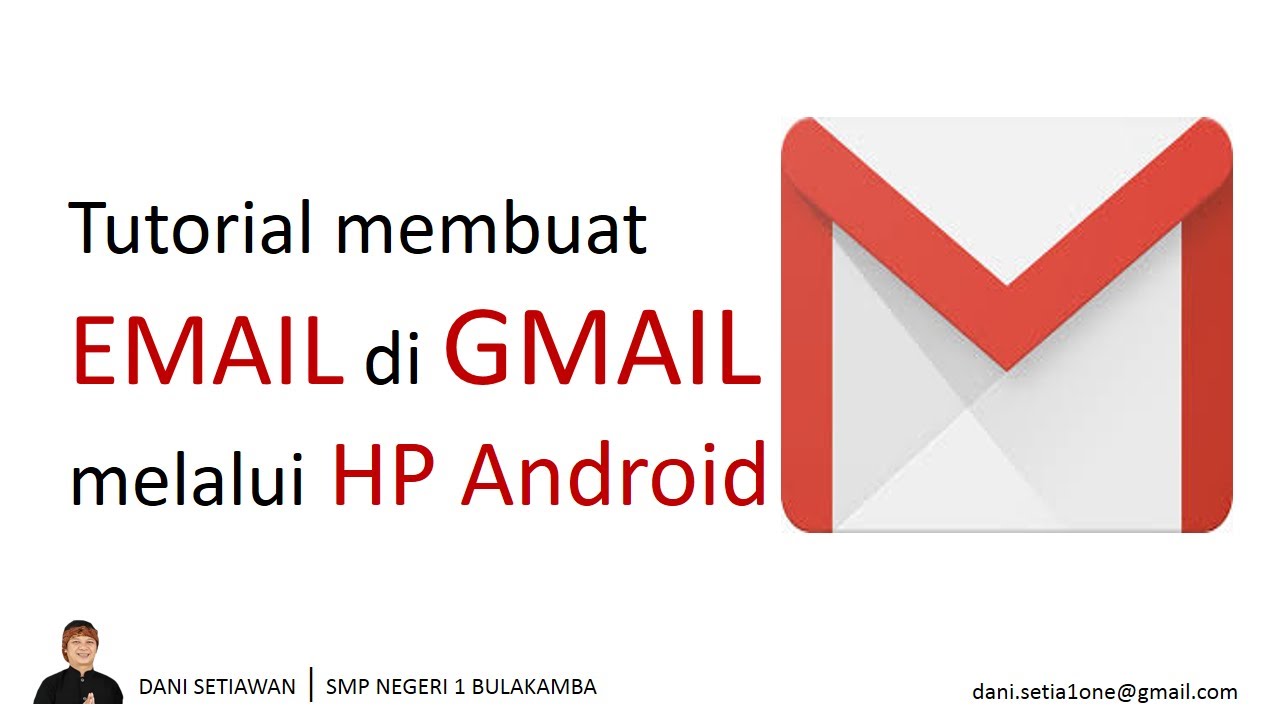 Tutorial membuat email Gmail di HP Android 