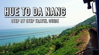 $3 TRAIN FROM HUE TO DA NANG, VIETNAM | Step By Step Travel Guide screenshot 4